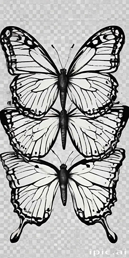 butterfly png outline
