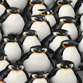 penguins background