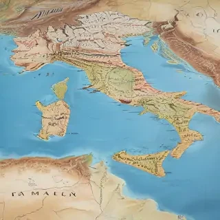 map of italy