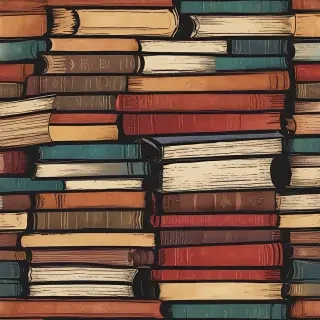 stacked books clip art