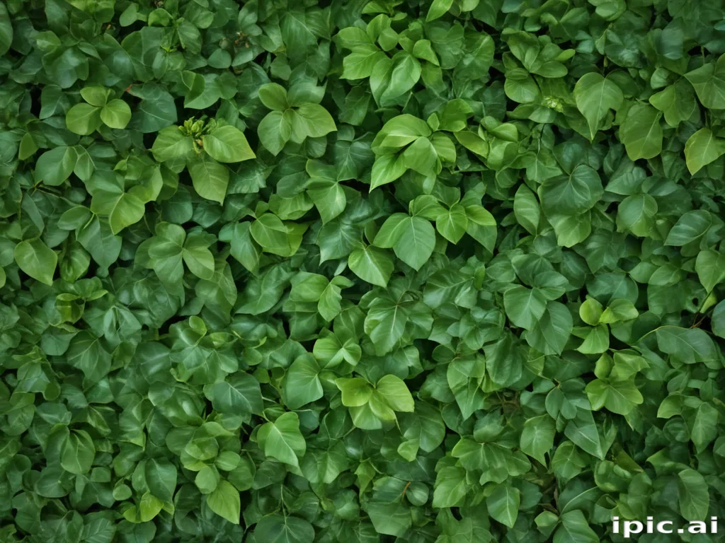 green leaves background