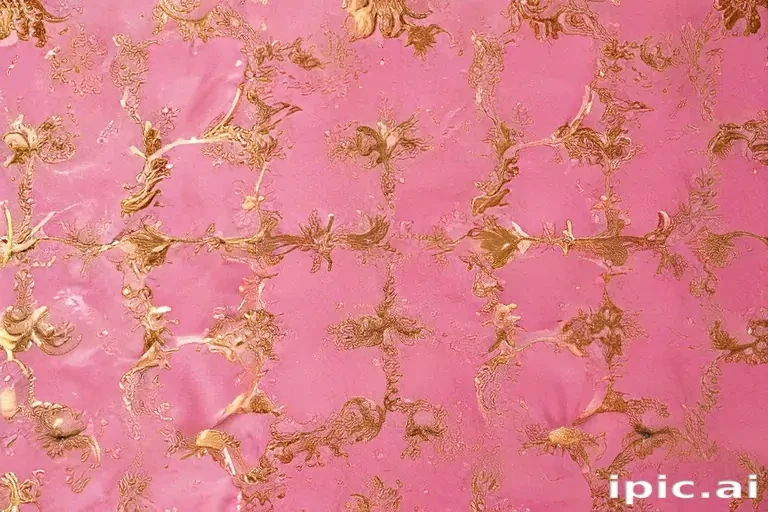 background pink and gold