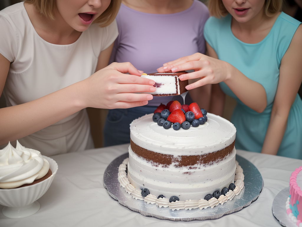 how many people does a 8 inch cake feed