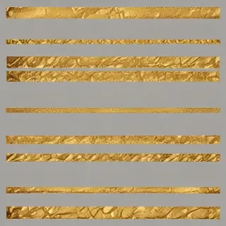 line gold png