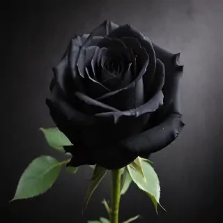 black rose photo