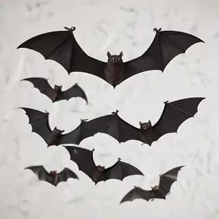 halloween bats png