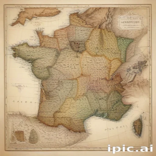 map of france