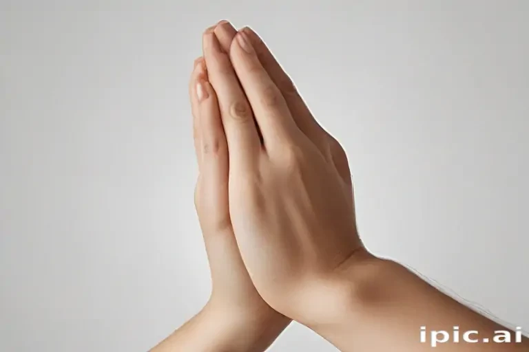 praying hands transparent background