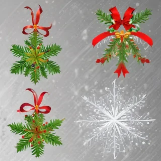 transparent christmas clip art