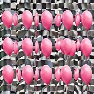 pink balloons png