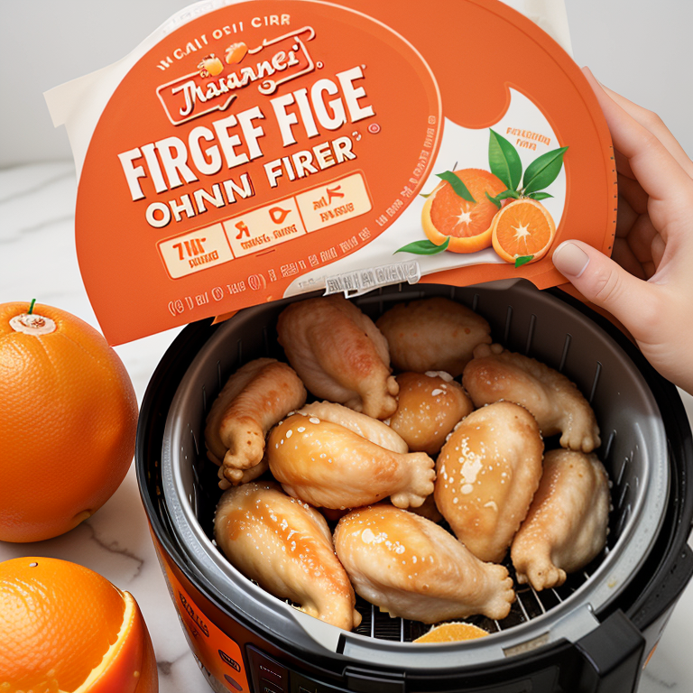 trader joe's mandarin orange chicken air fryer