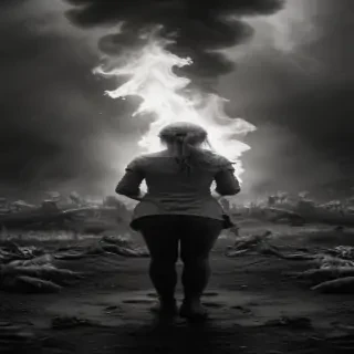 thank you black and white