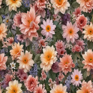 aesthetic flowers png