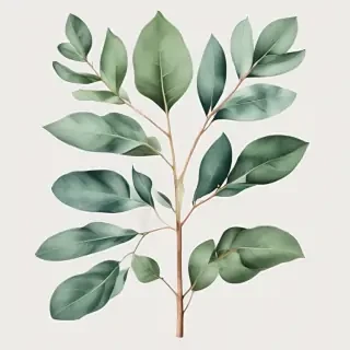 transparent eucalyptus clipart