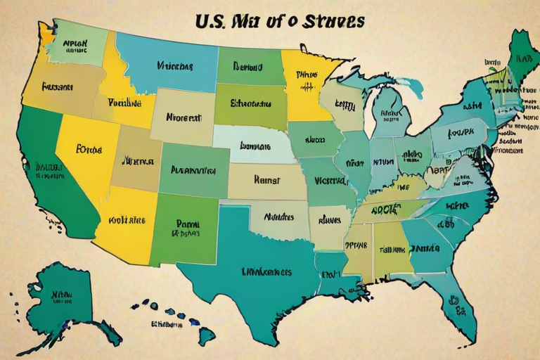 us states map
