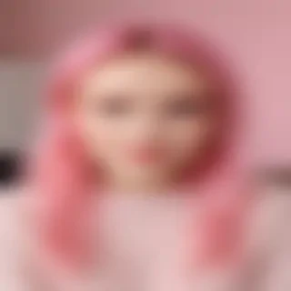 cute pink picture