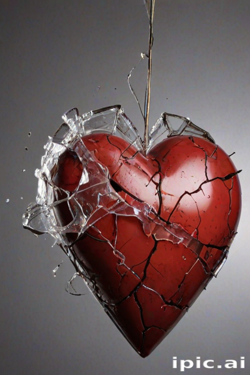 broken heart transparent
