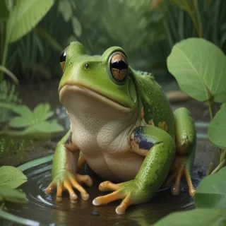 frog illustration