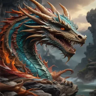 dragon backround