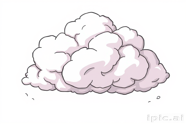 cartoon cloud drawing