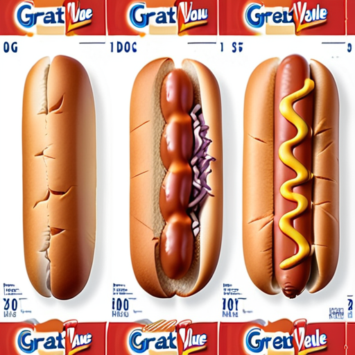 great value hot dog buns