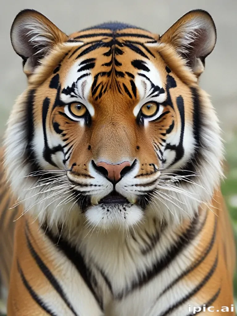 transparent tiger