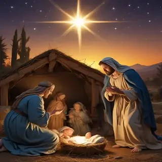 merry christmas nativity images free
