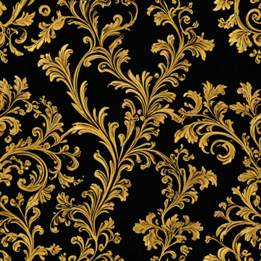 gold black background