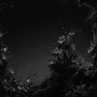 black screen wallpaper