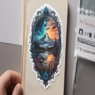 aesthetic transparent stickers