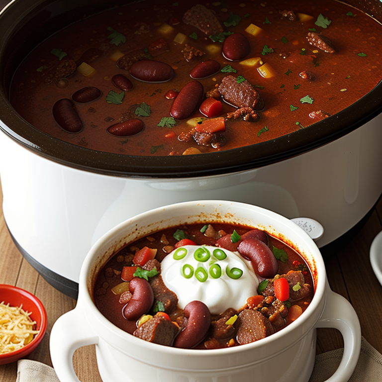 chili recipe venison crock pot