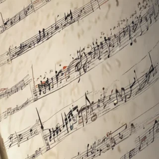 music notes transparent