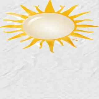 transparent background sun clipart