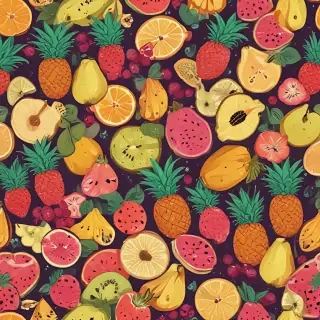 aesthetic fruit background