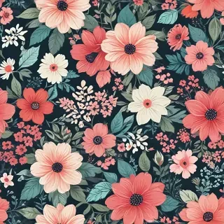 floral computer background