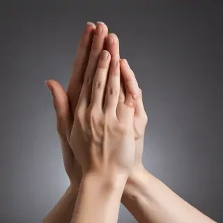 prayer hands png