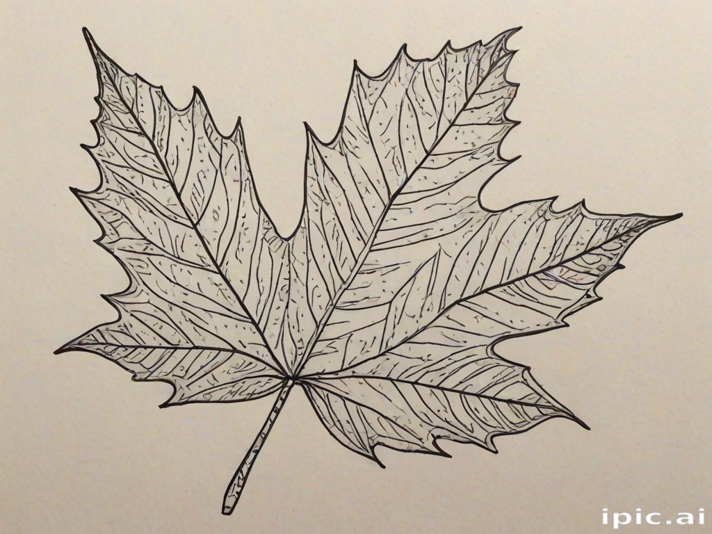 leaf doodle