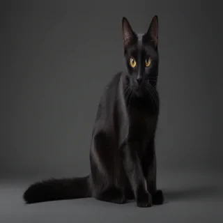 black cat png
