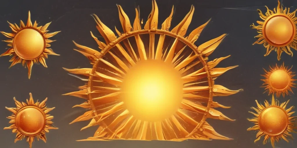 sun clipart transparent
