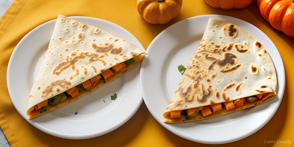 quesadilla de flor de calabaza
