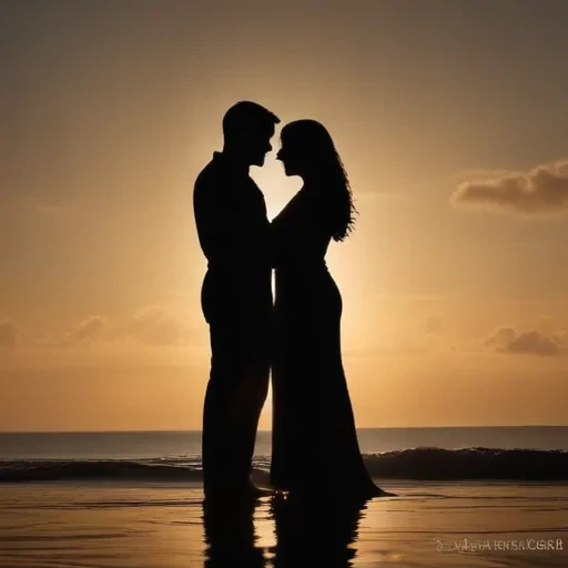 couple silhouette