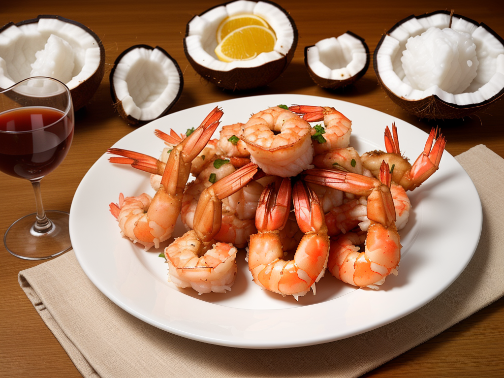 what goes with coconut shrimp