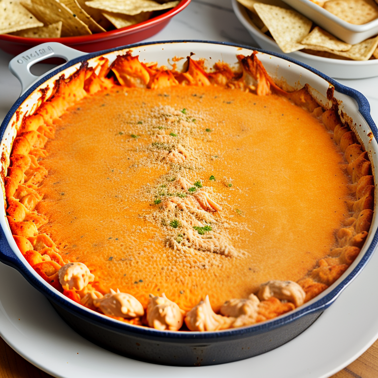buffalo chicken dip with canned chicken in oven