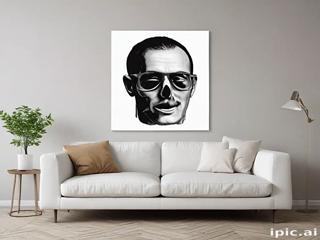 mockup wall art