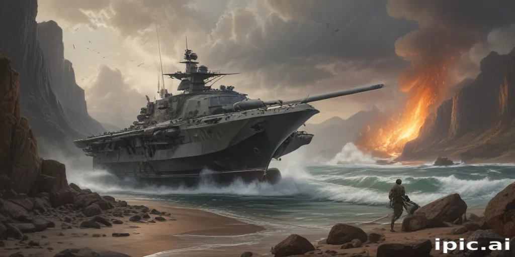 military drawing