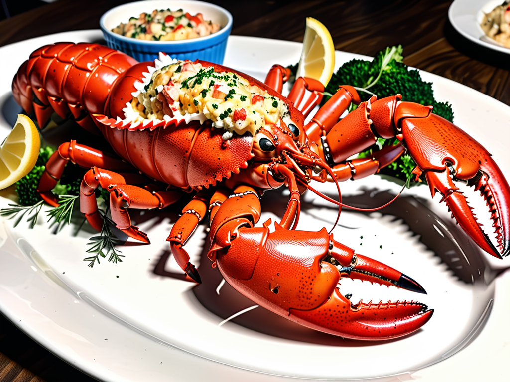 baked stuffed lobster near me
