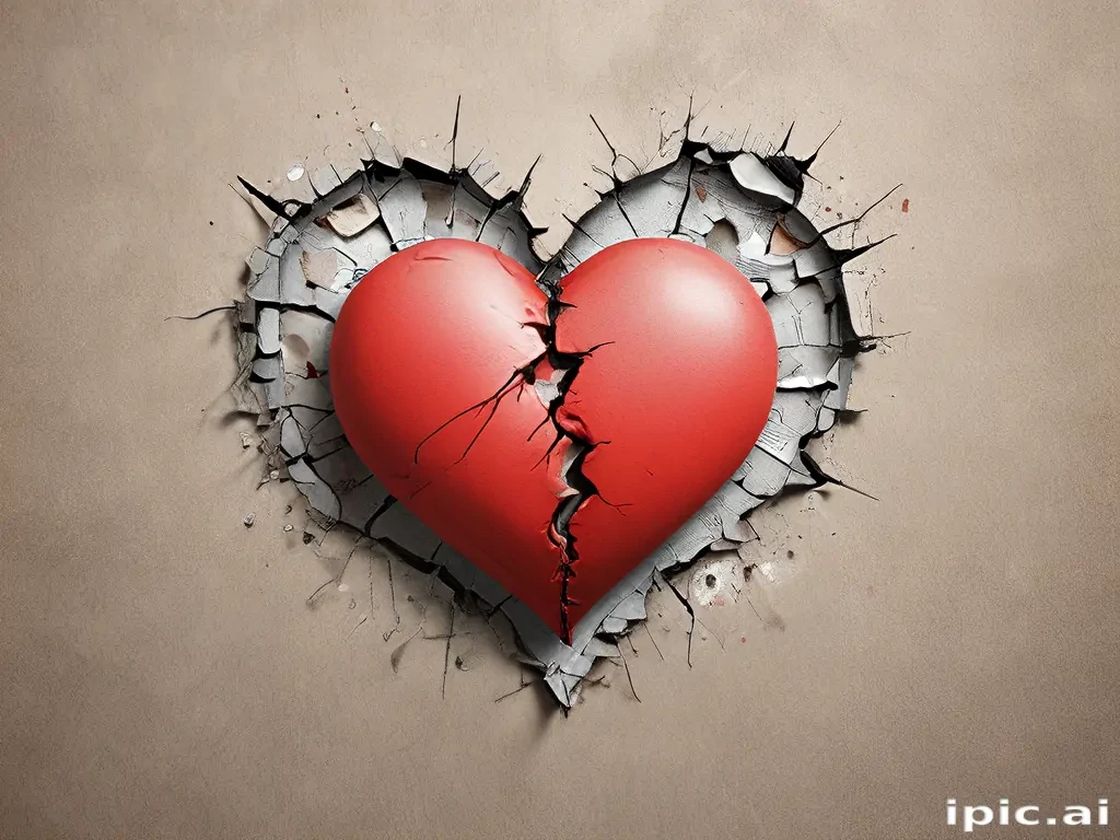 wallpaper broken heart images