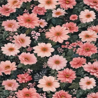 aesthetic flower wallpaper