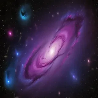 galactic background