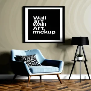 wall art mockup